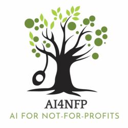 Logo of Forum of AI4NFP - Association of Nonprofits and Charities to leverage Artificial Intelligence (AI) and other digital tools.